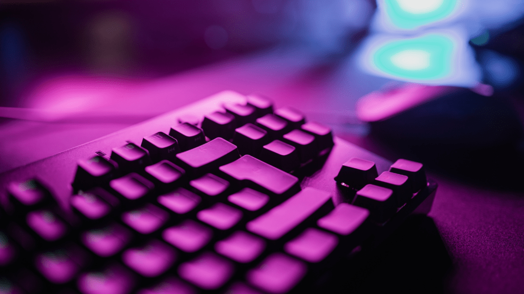 image of a gaming keyboard