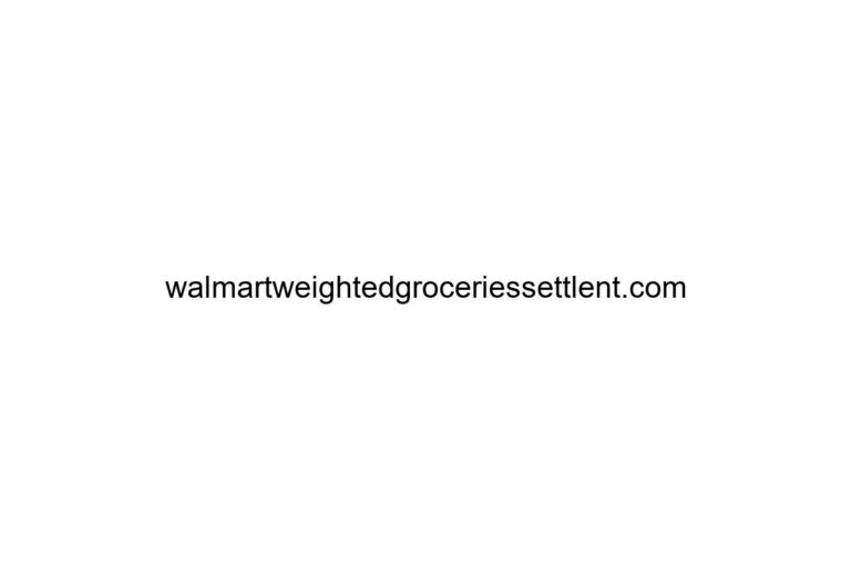 walmartweightedgroceriessettlent com