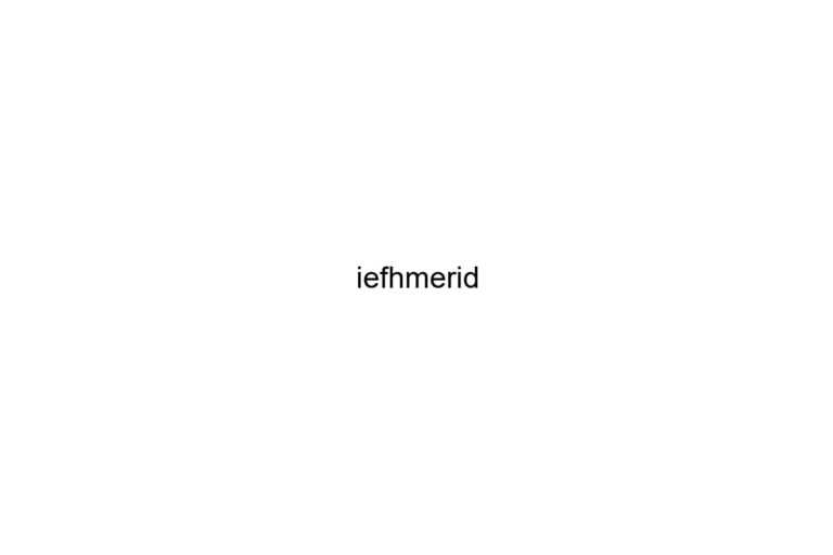 iefhmerid