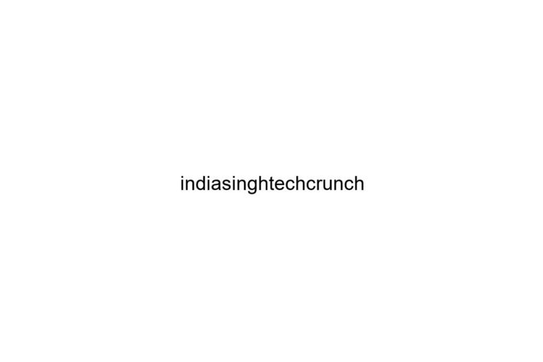 indiasinghtechcrunch