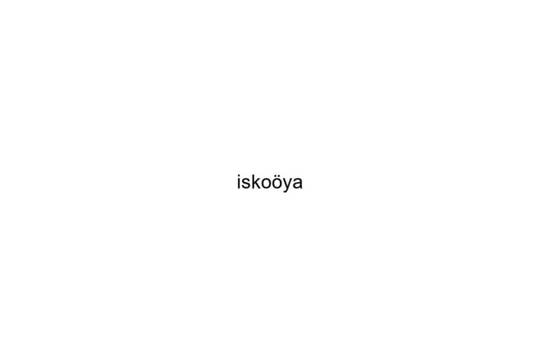 iskoya