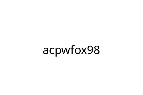 acpwfox98
