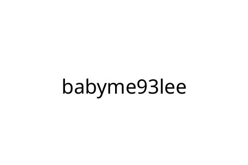babyme93lee