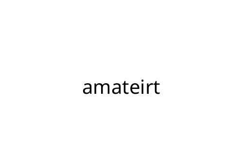amateirt