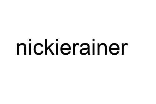 nickierainer