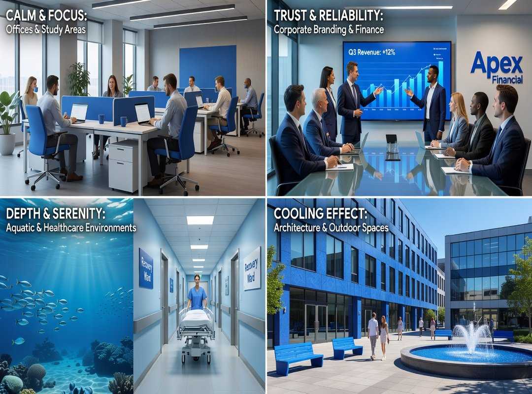 Practical Considerations: Why Blue is a Popular Choice in Oil-Rich Environments