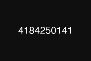 4184250141