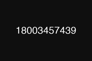 18003457439