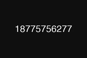 18775756277