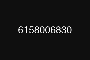 6158006830