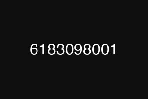 6183098001
