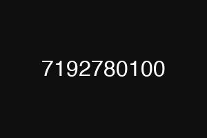 7192780100