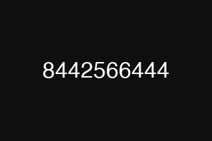 8442566444