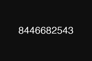 8446682543